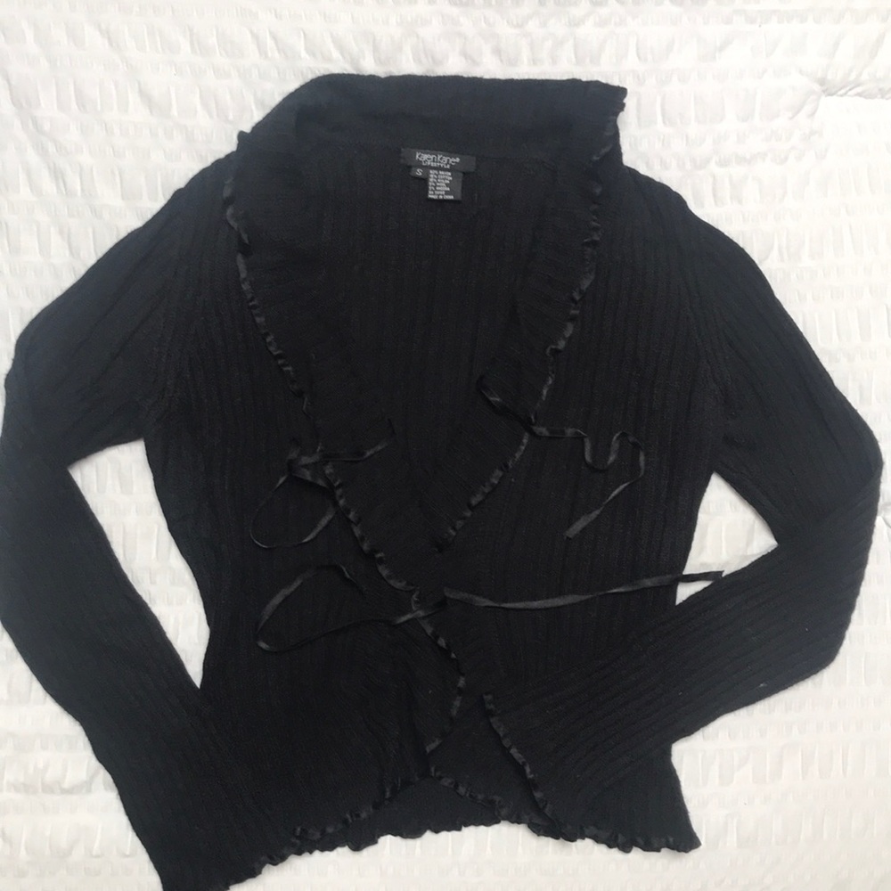 Karen Kane Frill Sweater